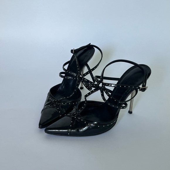 Vintage Christian Dior Strappy Heels - Picture 1 of 4